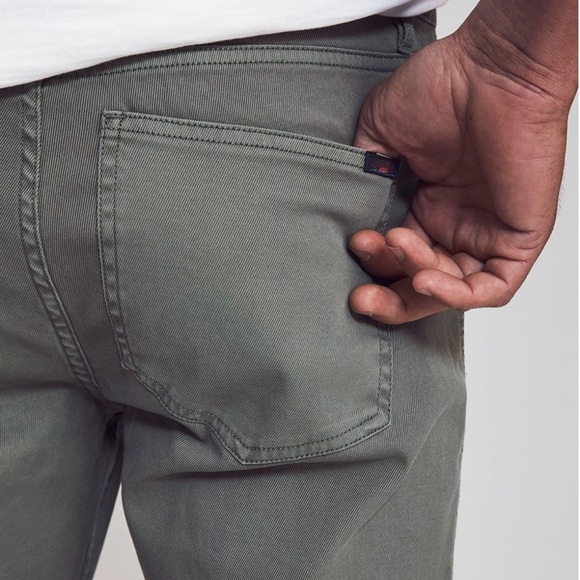 Faherty Comfort Twill 5-Pocket Pant Grey Men’s 33x32 NWT - Picture 3 of 13